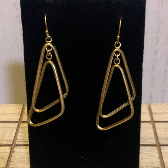Jewelry - Double Triangle Earrings